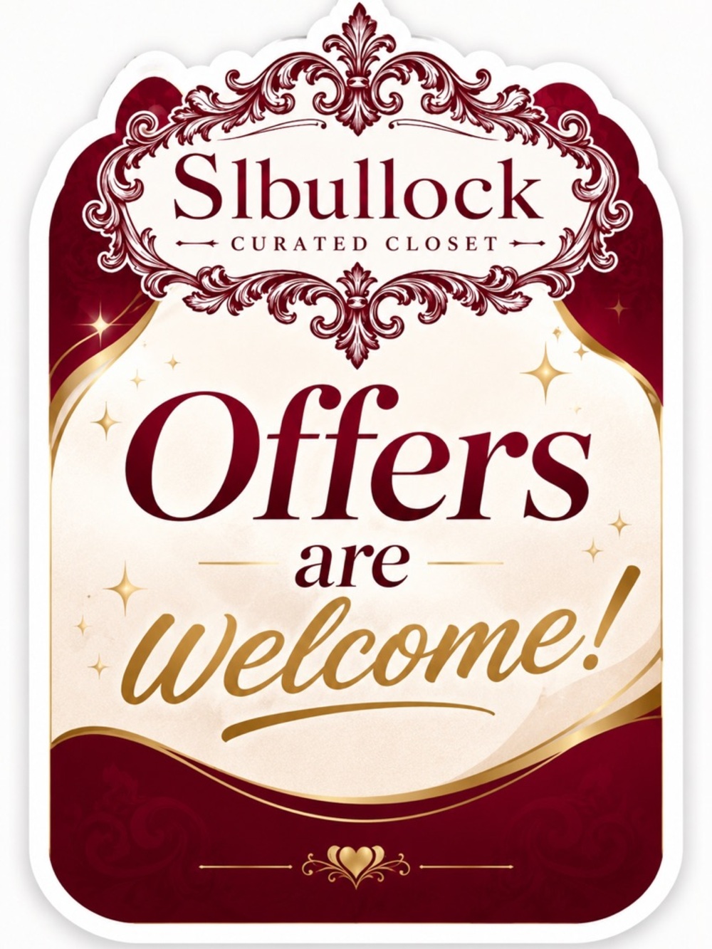💕Offers Welcomed 💕